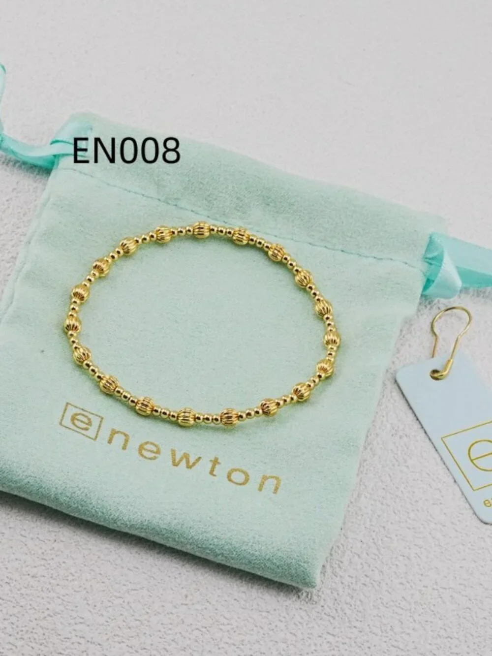 Enewton Gold Watermelon Bead Spacer Bracelet